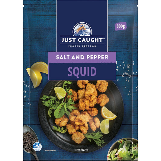 Fruitco Just Caught Salt & Pepper Squid 800g