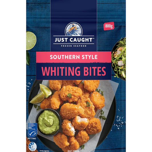 Fruitco Just Caught Southern Style Whiting Bites 800g