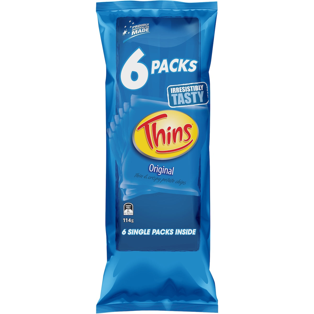 Fruitco Thins Multipack Classic Original Chips 6 Pack