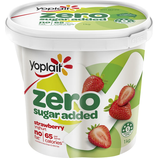 Fruitco Yoplait Forme Zero Strawberry Yoghurt 1kg