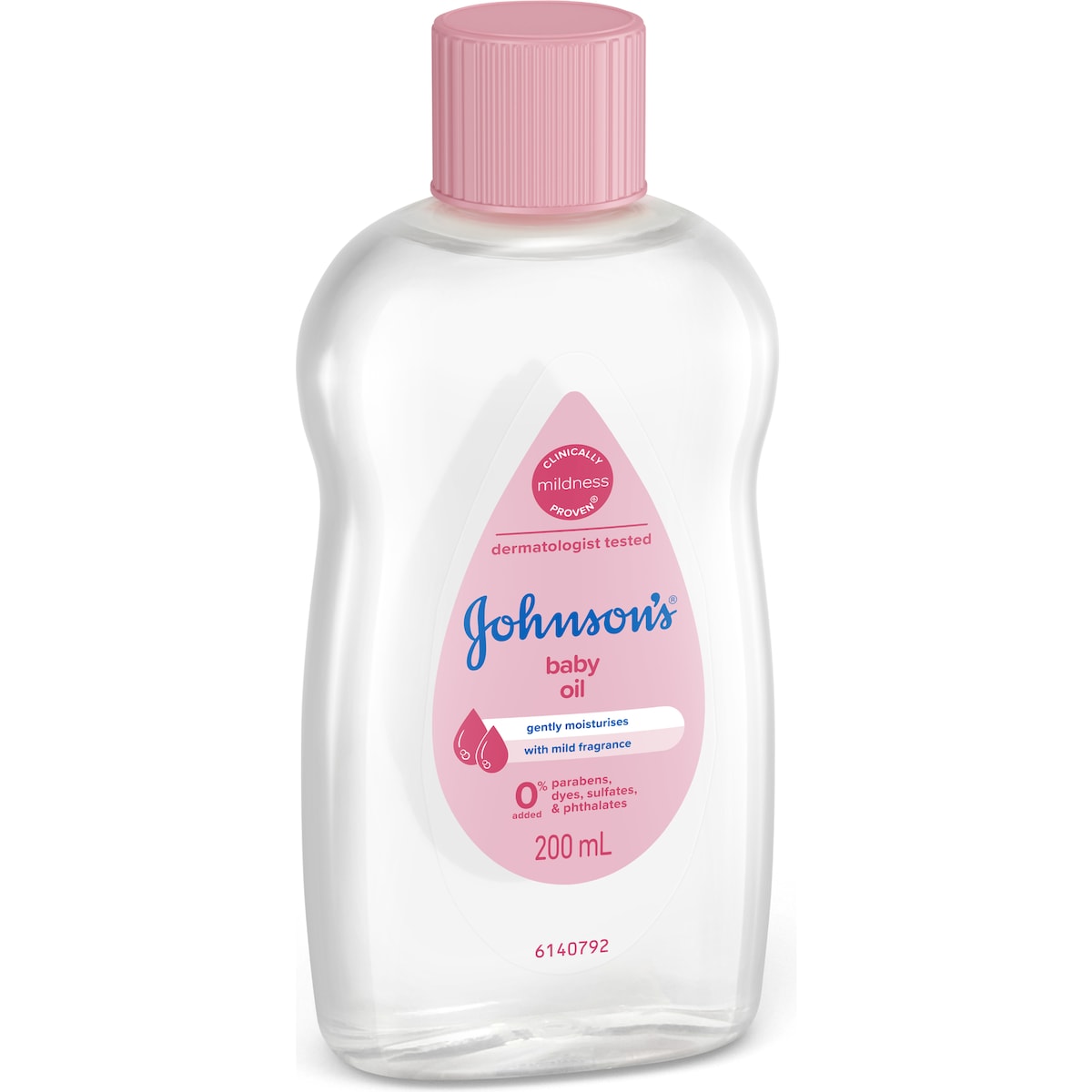 Fruitco Johnson's Gentle Mild Moisturising Baby Oil 200ml