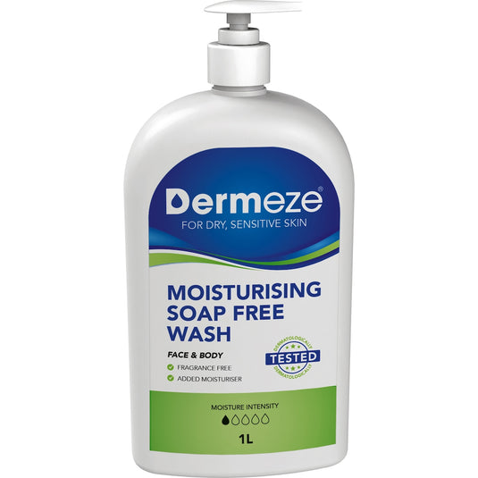 Fruitco Dermeze Soap Free Body Wash & Facial Cleanser 1l