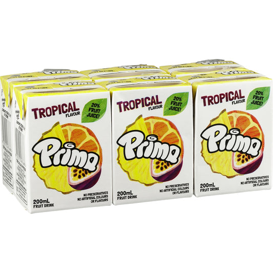 Fruitco Prima Tropical Fruit Drink 6x200ml