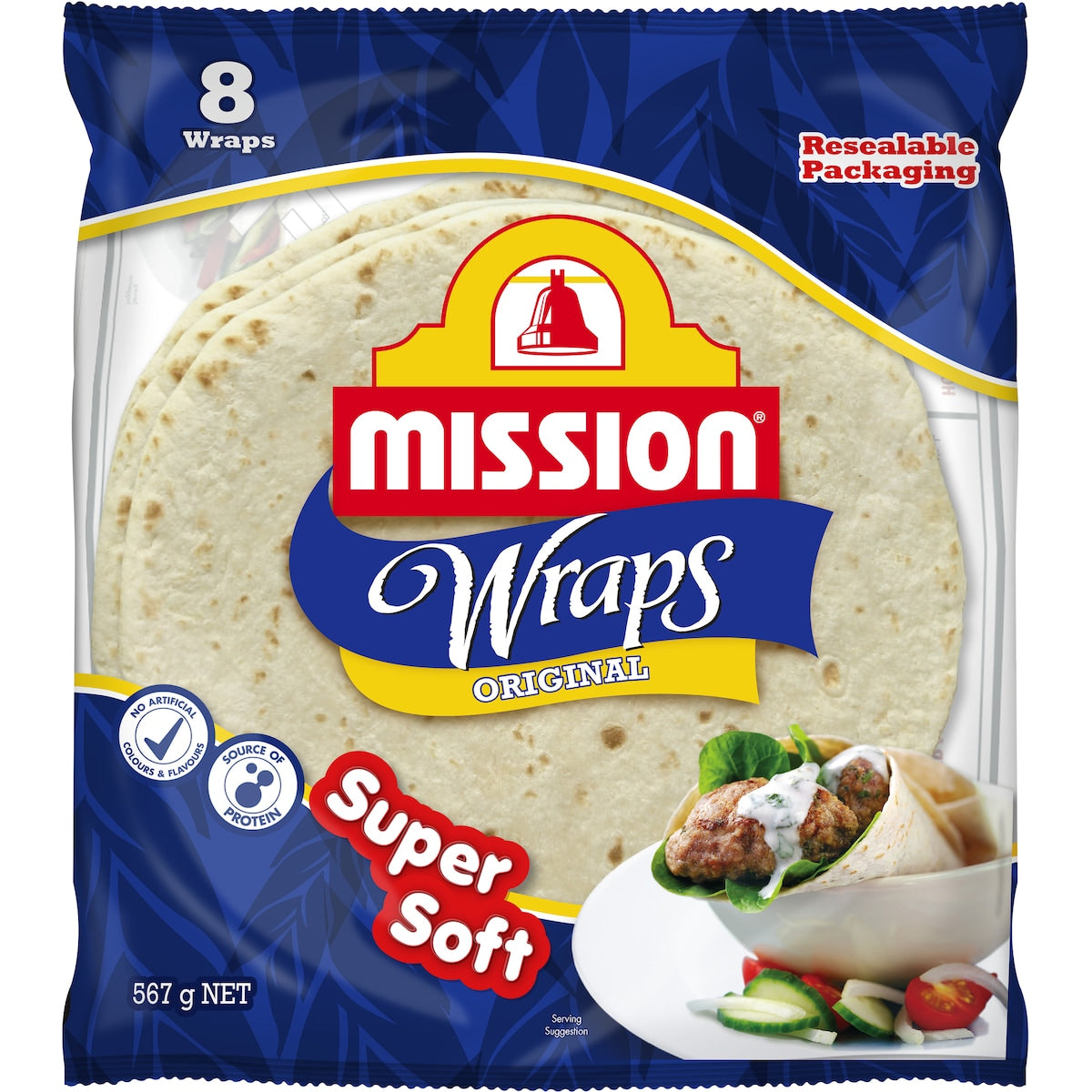 Fruitco Mission Wraps Original 8 Pack