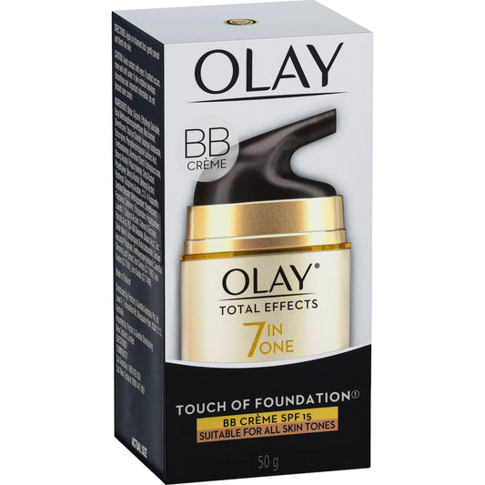 Fruitco Olay Total Effects Touch Of Foundation Moisturiser 50g