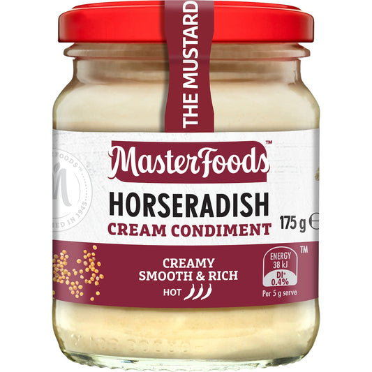 Fruitco MasterFoods Horseradish Cream 175g