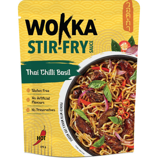 Fruitco Wokka Stir Fry Sauce Thai Basil 175g