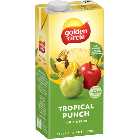 Fruitco Golden Circle Drinks Tropical Punch Fruit Drink 1l