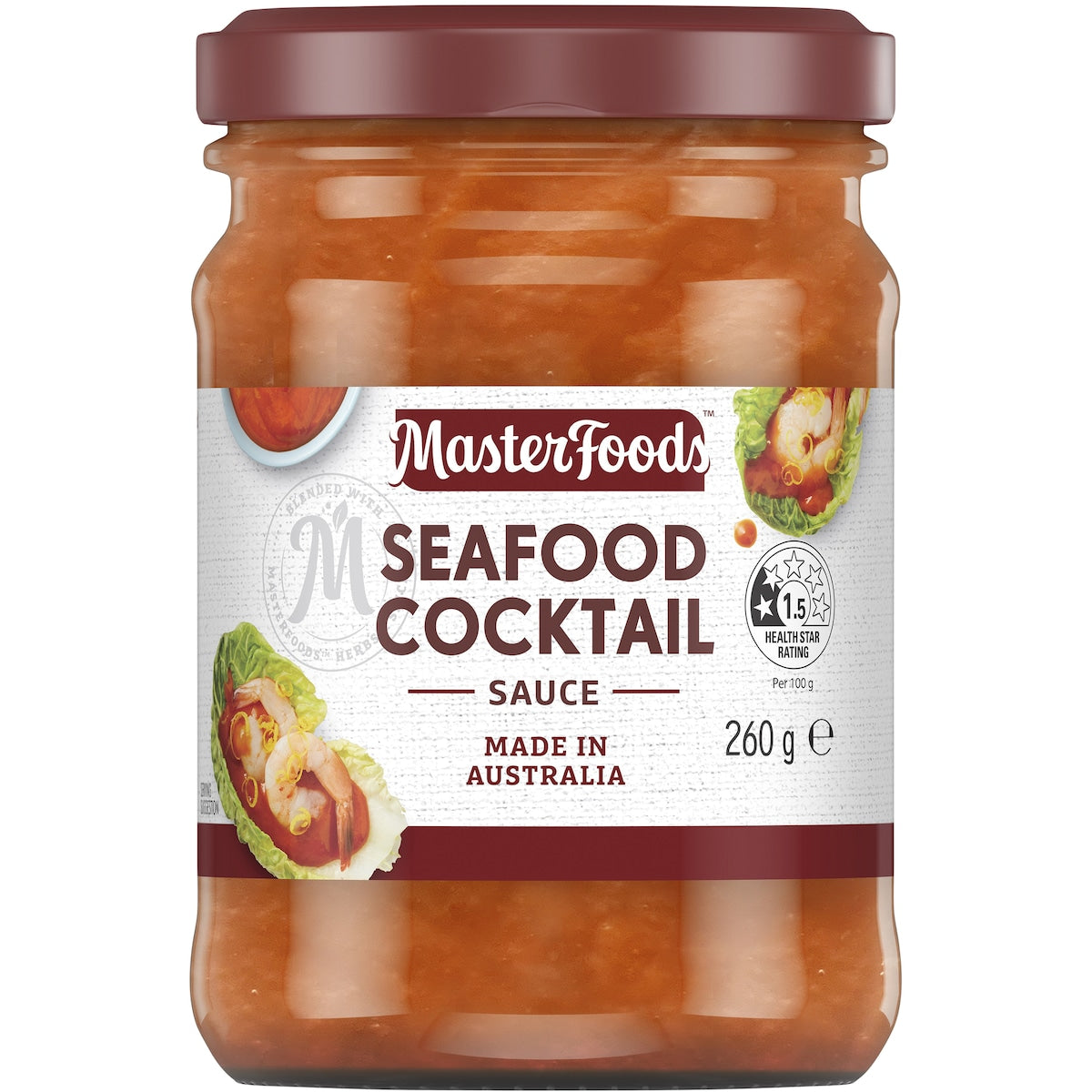 Fruitco MasterFoods Seafood Cocktail Sauce 260g