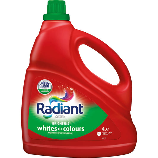 Fruitco Radiant Whites Or Colours Laundry Liquid Detergent Washing 4l