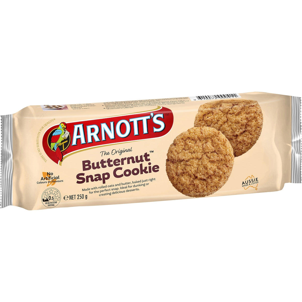 Fruitco Arnott's Arnott's Butternut Snap Cookie Plain Biscuits 250g