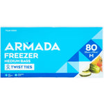 Fruitco Armada Freezer Bags Medium 80 Pack