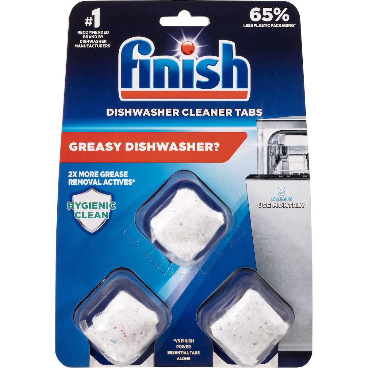 Fruitco Finish Dishwasher Cleaner Tabs 3 Pack