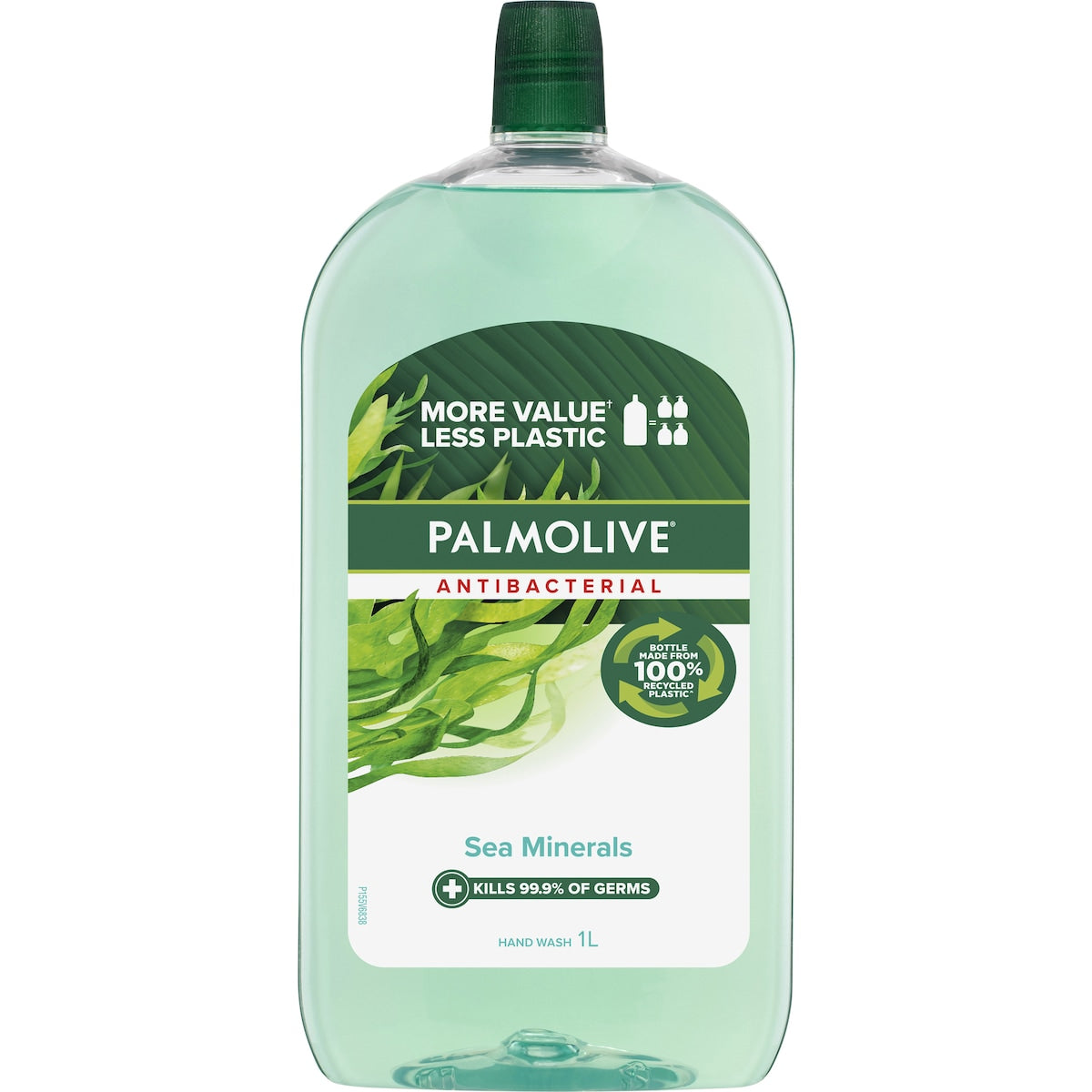 Fruitco Palmolive Liquid Hand Wash Soap Sea Minerals Refill 1l