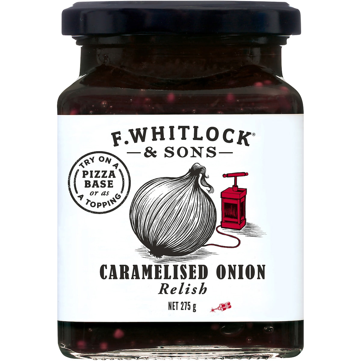 Fruitco F. Whitlock & Sons Caramelised Onion Relish 275g