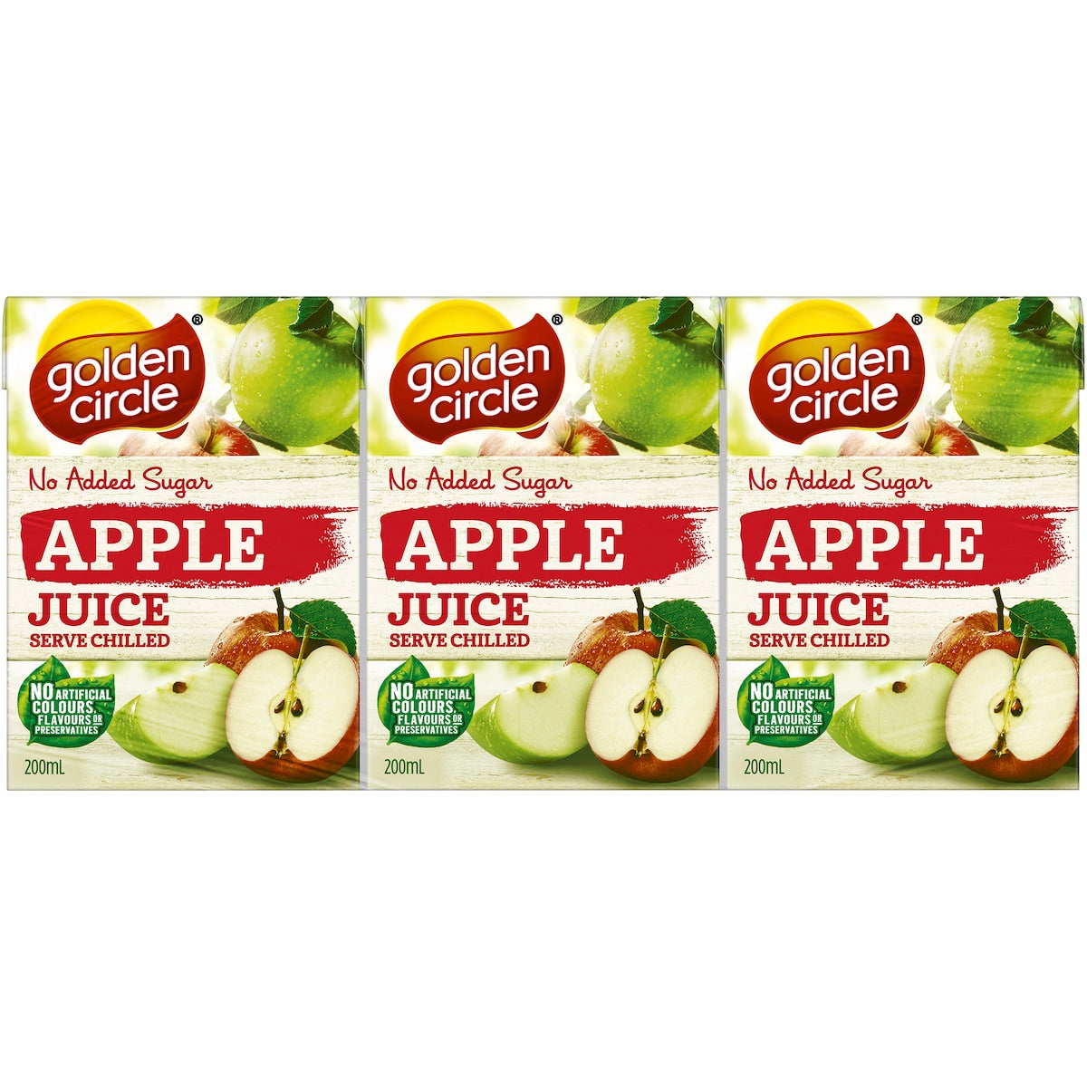 Fruitco Golden Circle Apple Juice No Added Sugar Popper Lunchbox Fruit Juices