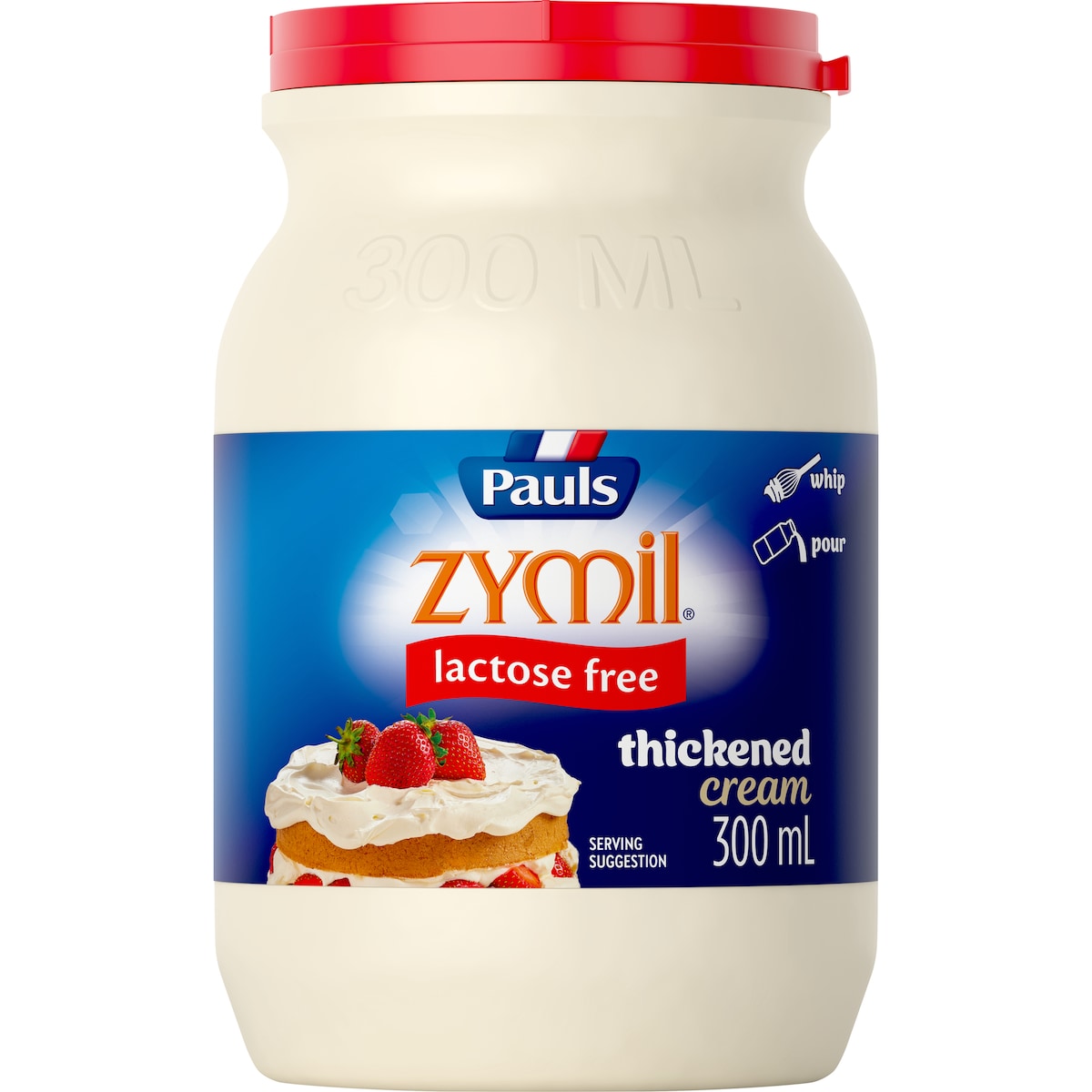 Fruitco Pauls Zymil Thickened Cream Lactose Free 300ml