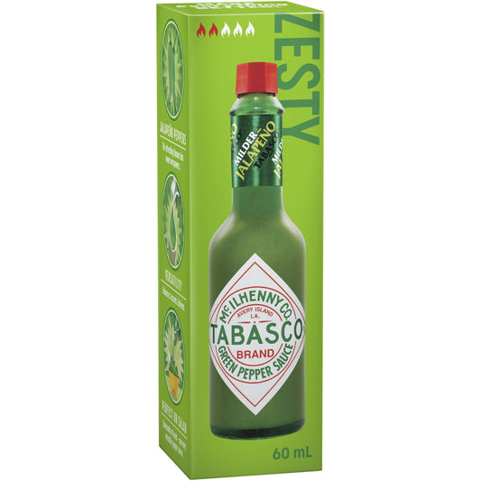 Fruitco Tabasco Green Pepper Mild Sauce 60ml