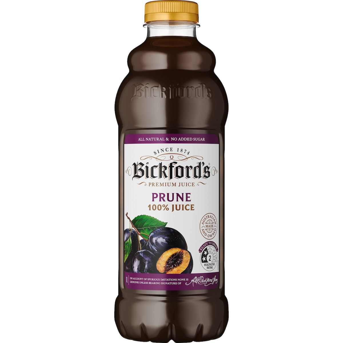 Fruitco Bickford's Prune Juice 1l