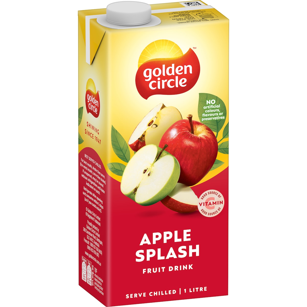 Fruitco Golden Circle Drinks Apple Splash Fruit Drink 1l