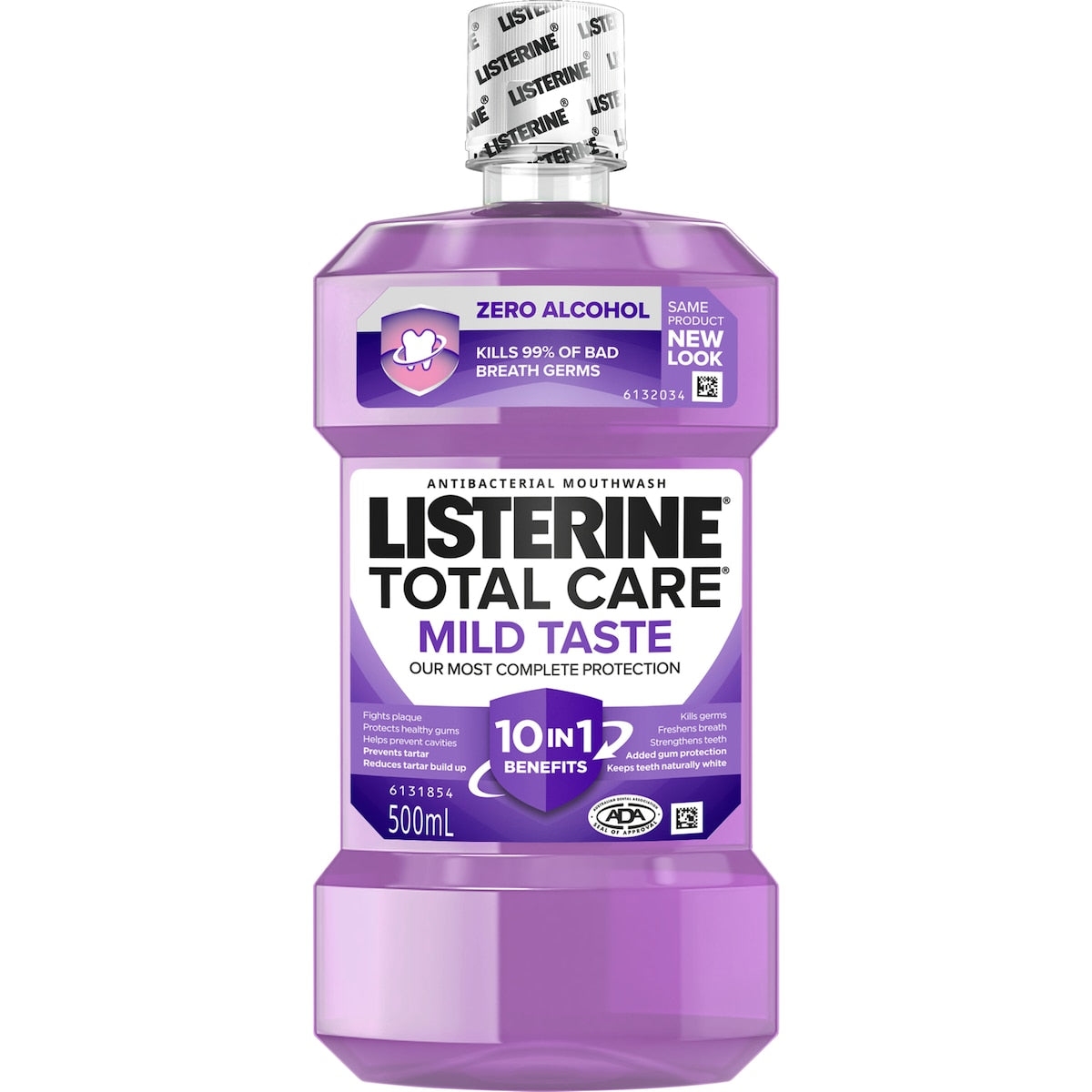 Fruitco Listerine Total Care Zero Alcohol Antibacterial Mouthwash 500ml