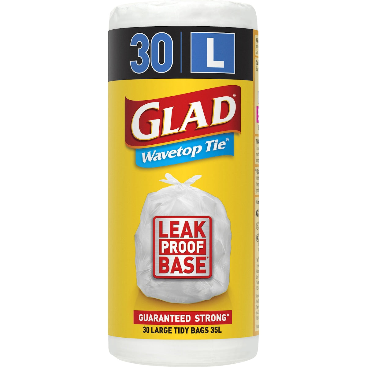 Fruitco Glad Kitchen Tidy Bag Wavetop Large 30 Pack