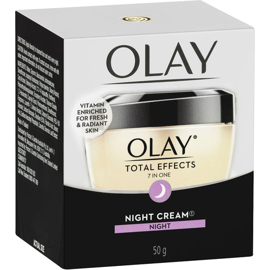 Fruitco Olay Total Effects Night Face Cream Moisturiser 50g