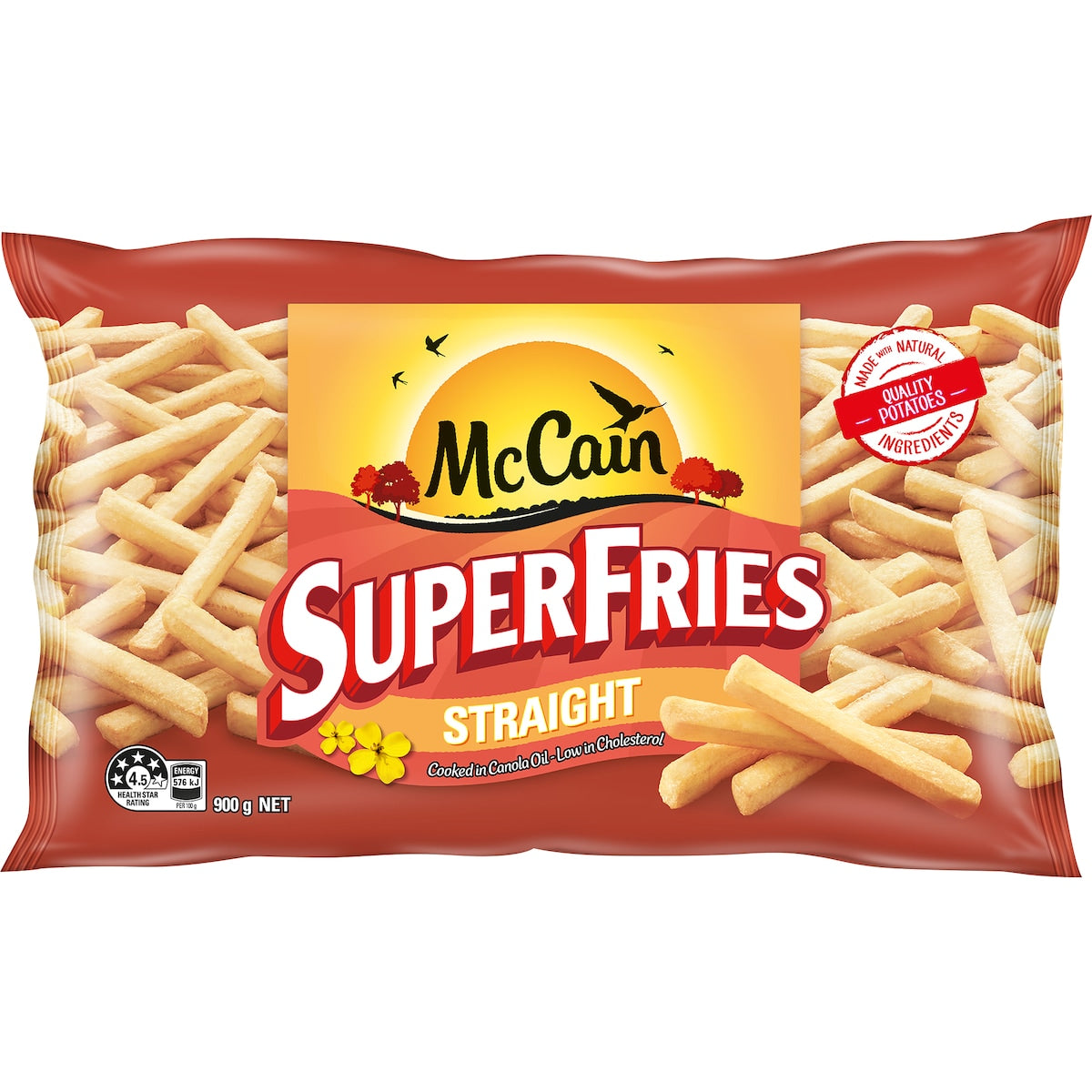 Fruitco McCain Superfries Straight Cut 900g