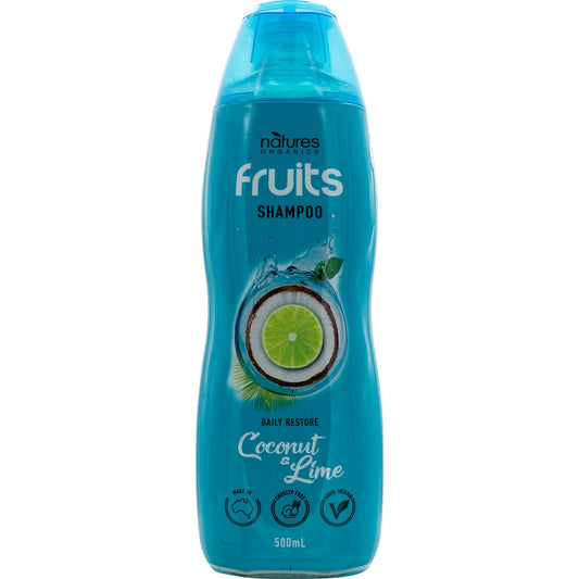 Fruitco Natures Organics Fruits Shampoo Restore Coconut Lime 500ml