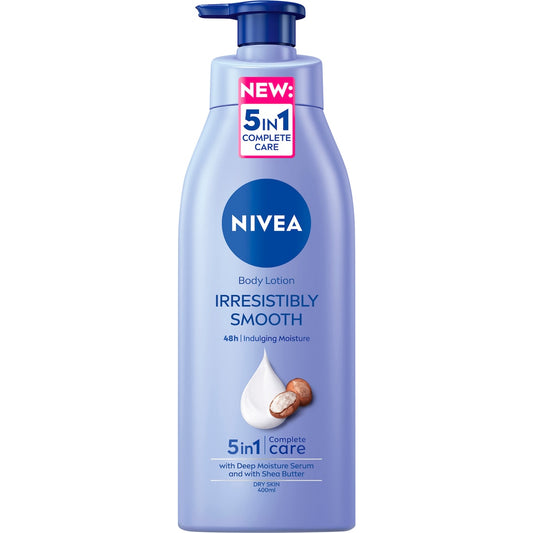 Fruitco Nivea Irresistibly Smooth Body Lotion With Moisturising Serum 400ml