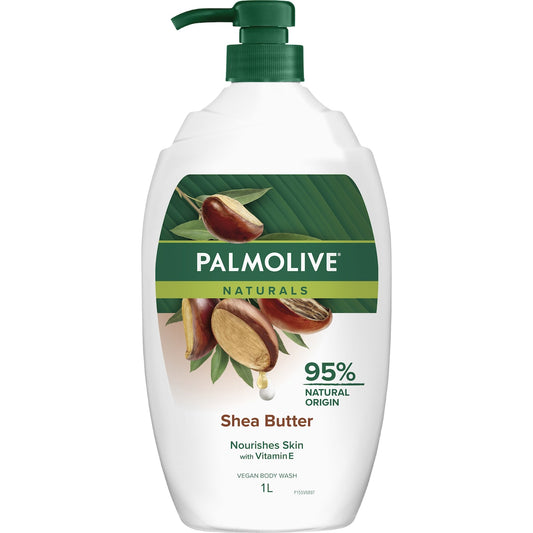 Fruitco Palmolive Body Wash Shower Gel Naturals Shea Butter 1l
