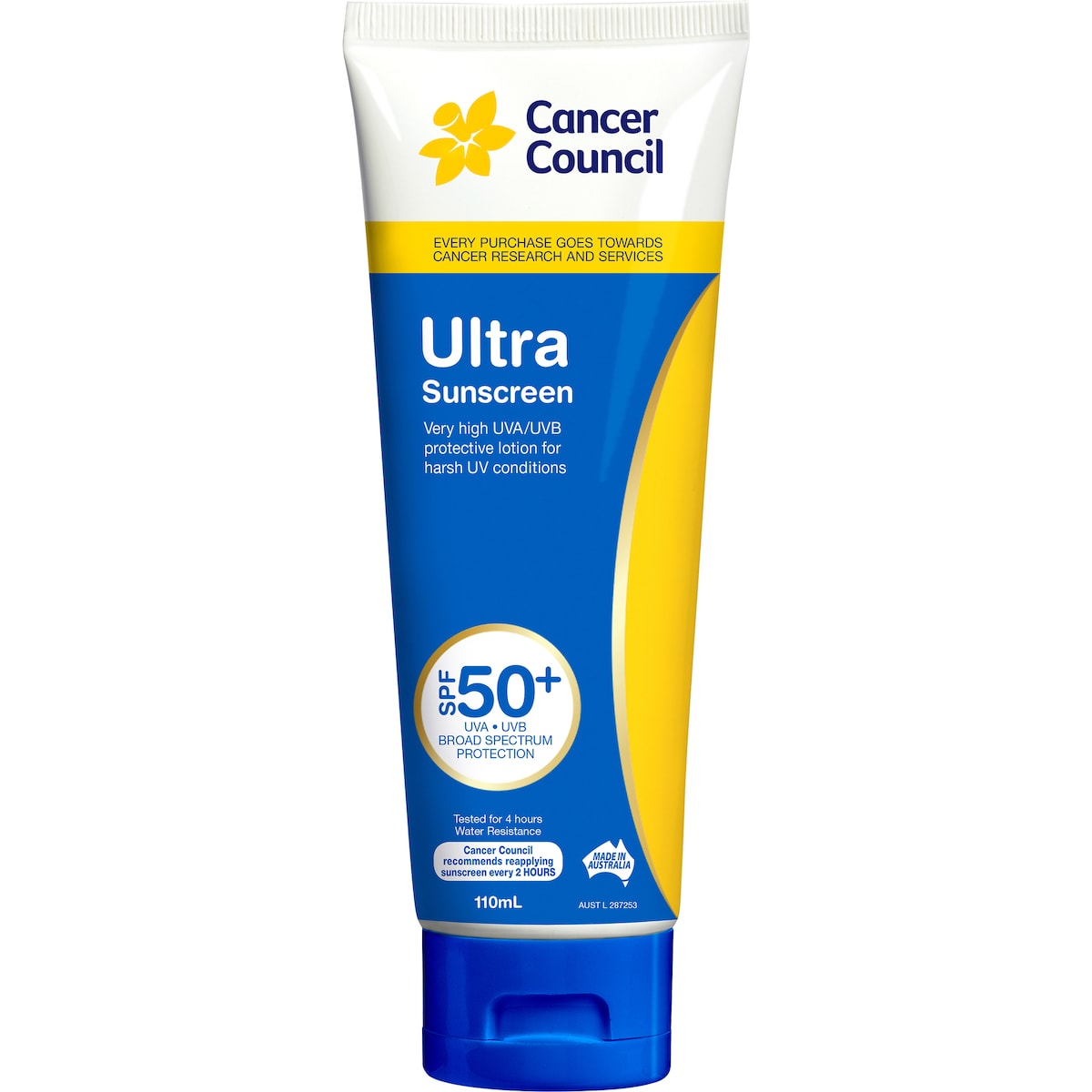 Fruitco Cancer Council Ultra Spf 50+ Sunscreen 110ml