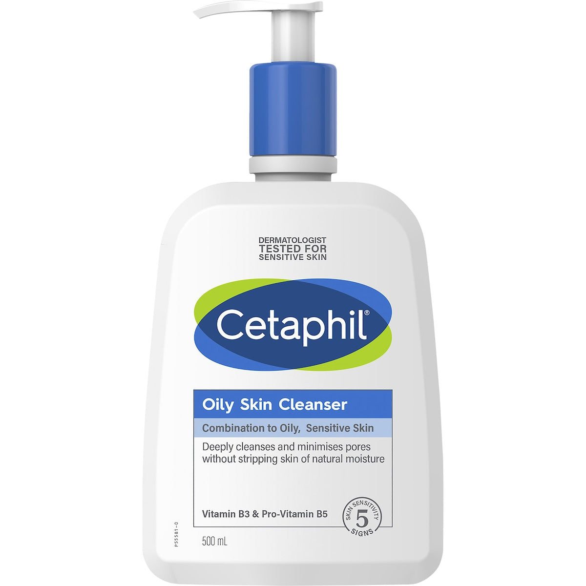 Fruitco Cetaphil Oily Skin Cleanser, Oily & Combination Skin 500ml
