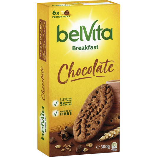 Fruitco Belvita Chocolate Breakfast Biscuits 6 Pack 300g