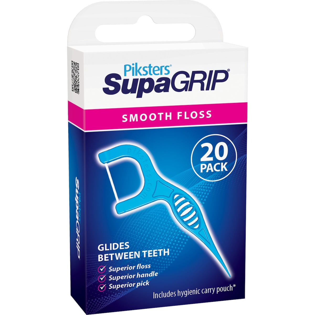 Fruitco Piksters SupaGrip Dental Floss Picks 20 pack