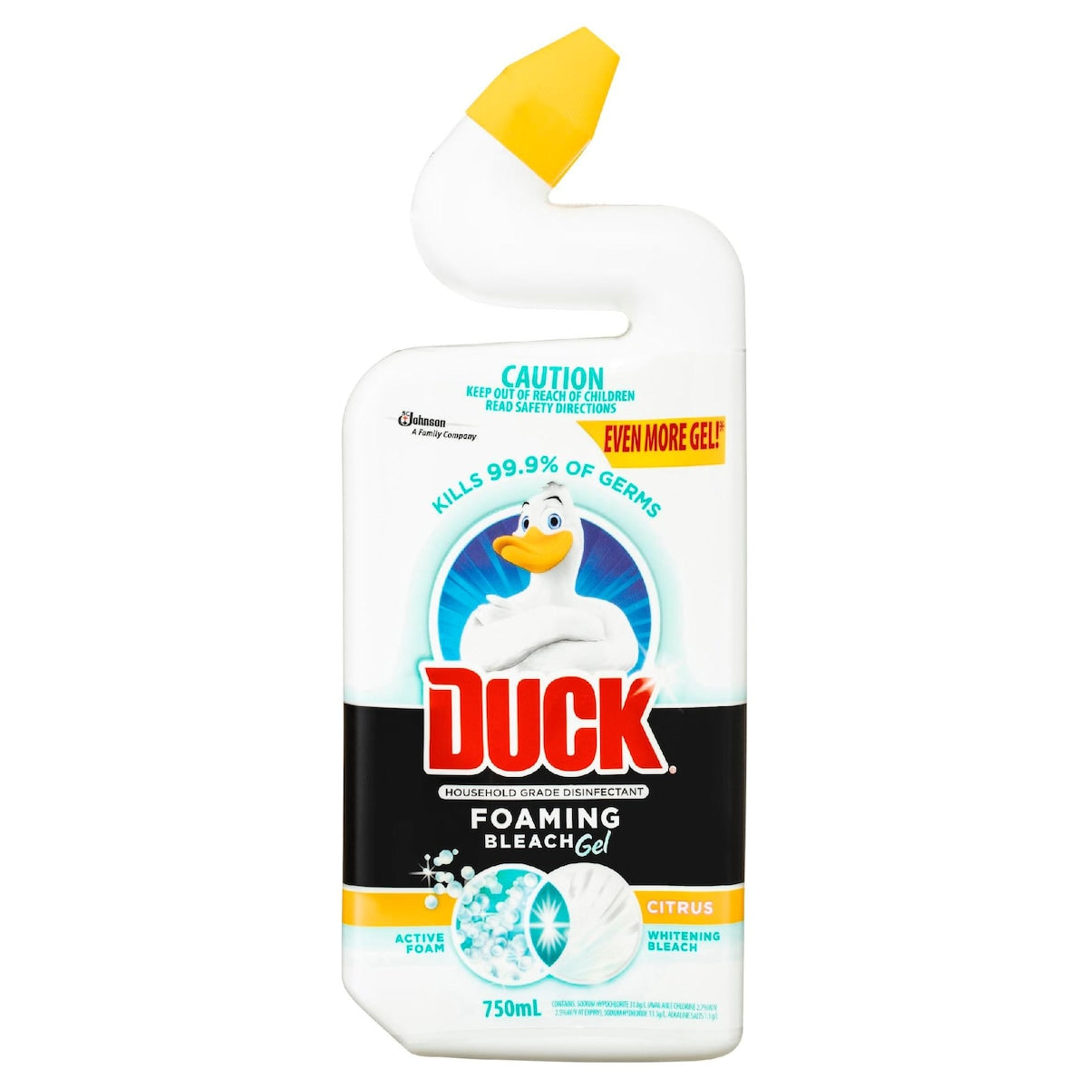 Fruitco Duck Foaming Bleach Gel Citrus 750ml