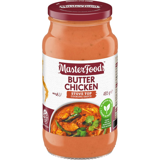 Fruitco MasterFoods Butter Chicken Cooking Sauce 485g