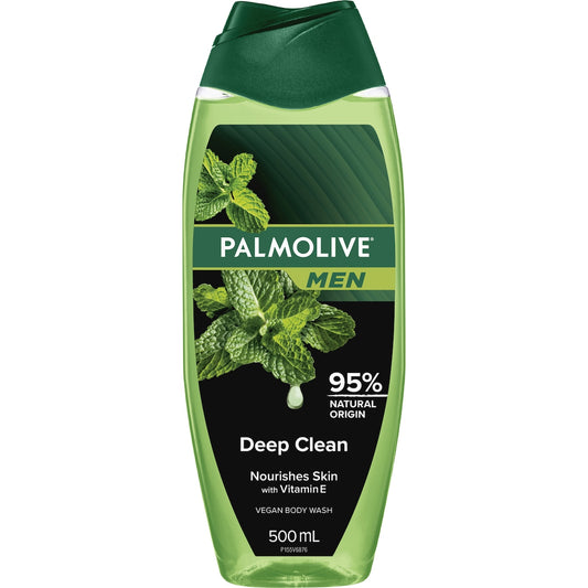 Fruitco Palmolive Men's Body Wash Shower Gel Deep Clean 500ml