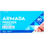 Fruitco Armada Freezer Bags Large 40 Pack