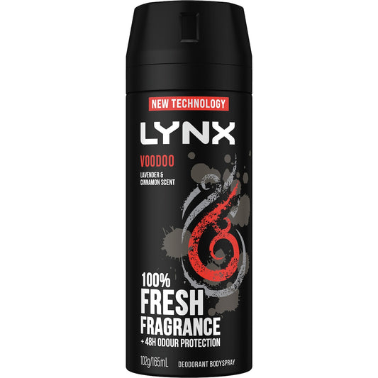 Fruitco LYNX Deodorant Body Spray Voodoo 48h 165mL