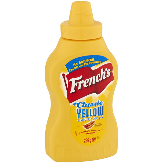Fruitco French's Classic Yellow American Mustard 226g