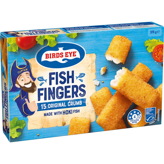 Fruitco Birds Eye Fish Fingers Original Crumb 375g