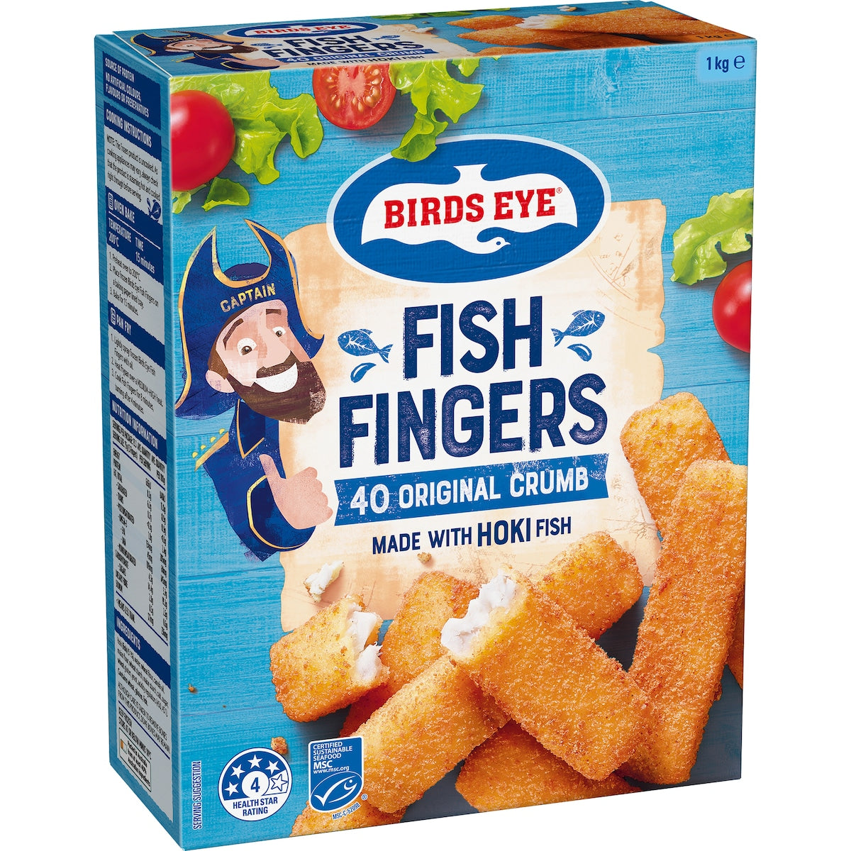 Fruitco Birds Eye Fish Fingers Original Crumb 1kg