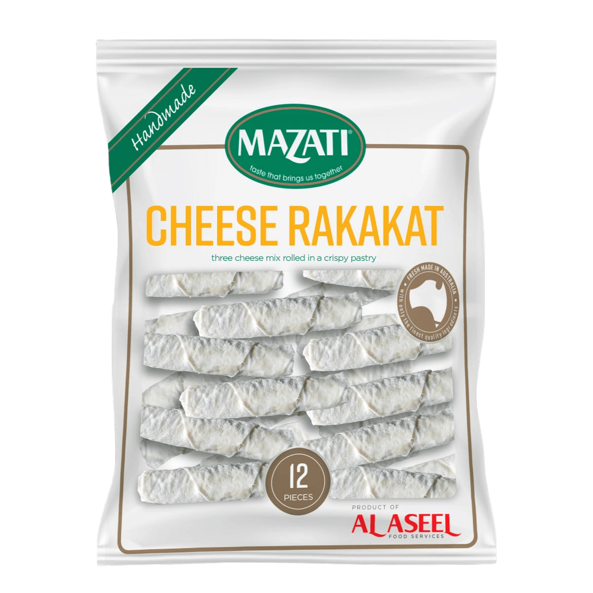 AL ASEEL Cheese Rakakat 12Pieces – Fruitco AUS