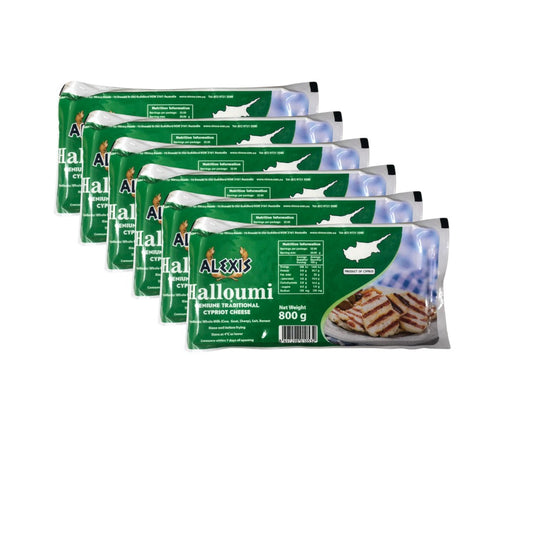 Fruitco Alexis Halloumi Cheese 800g Box of 6