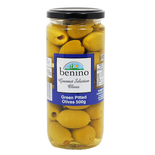 fruitco-benino-green-olives-pitted-500g-1-each