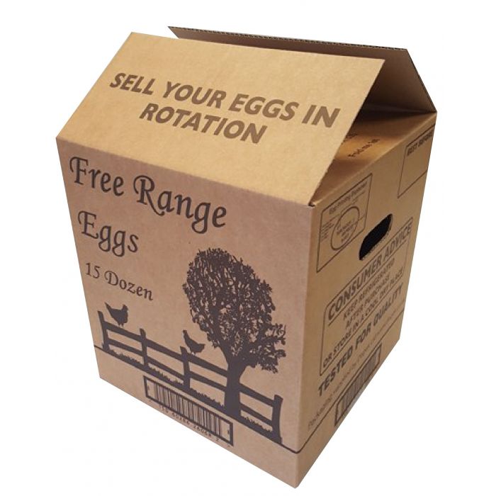 Fruitco Free Range Eggs 700g Box (15 Dozen)
