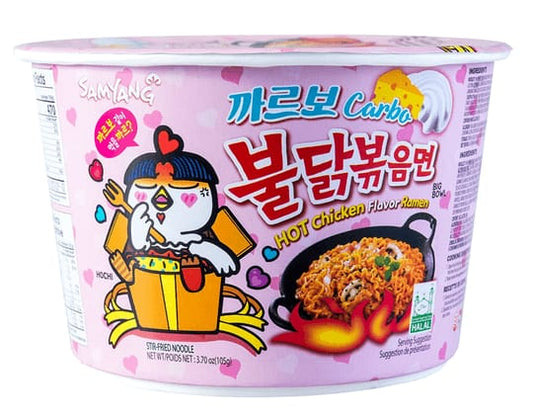 Fruitco-Samyang-Buldak-Hot-Chicken-Flavor-Ramen-Carbonara-Bowl-105g