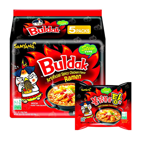 Fruitco-⁠Samyang-Buldak-Hot-Chicken-Flavor-Ramen-Stew-Type-5pack-700g
