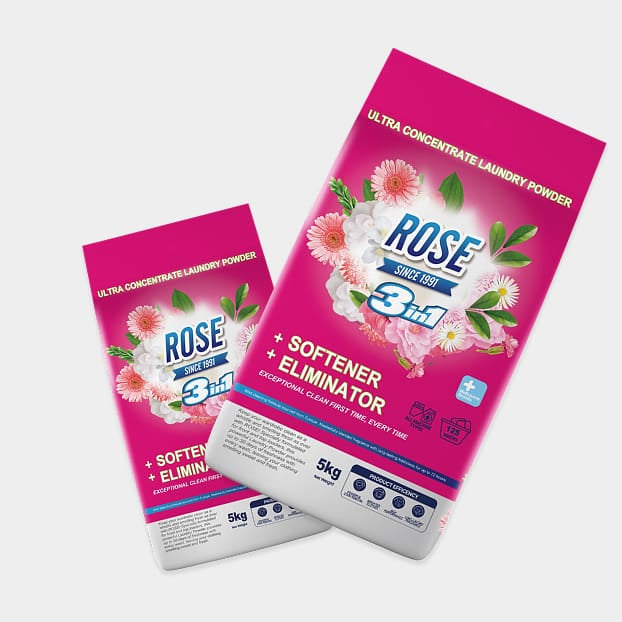 Rose 3 in 1 Ultra Concentrate Laundry Powder 5kg